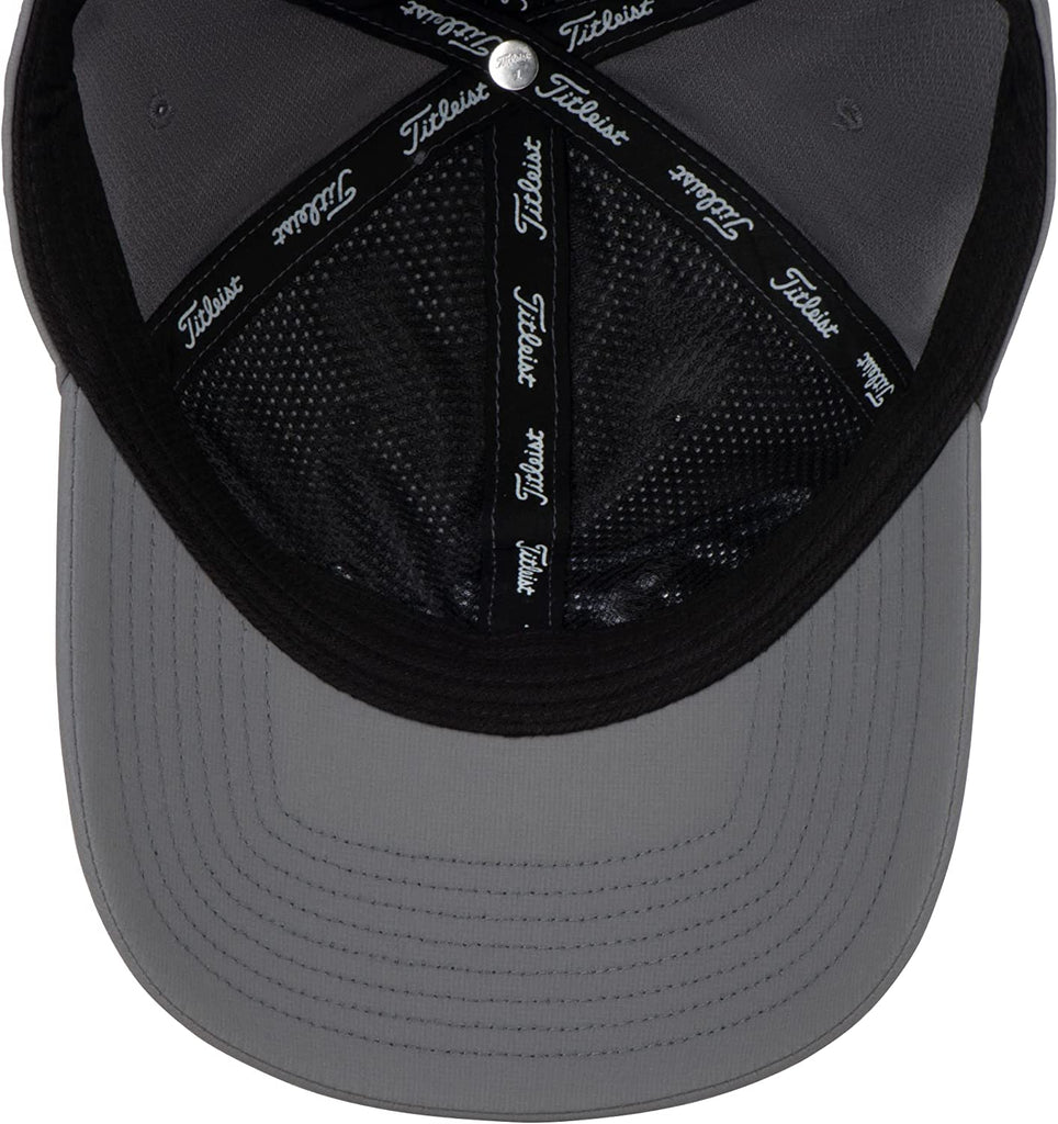 Titleist Men's Tour Performance Golf Hat Gray/Charcoal/White One Size –  Good Golf Accessories